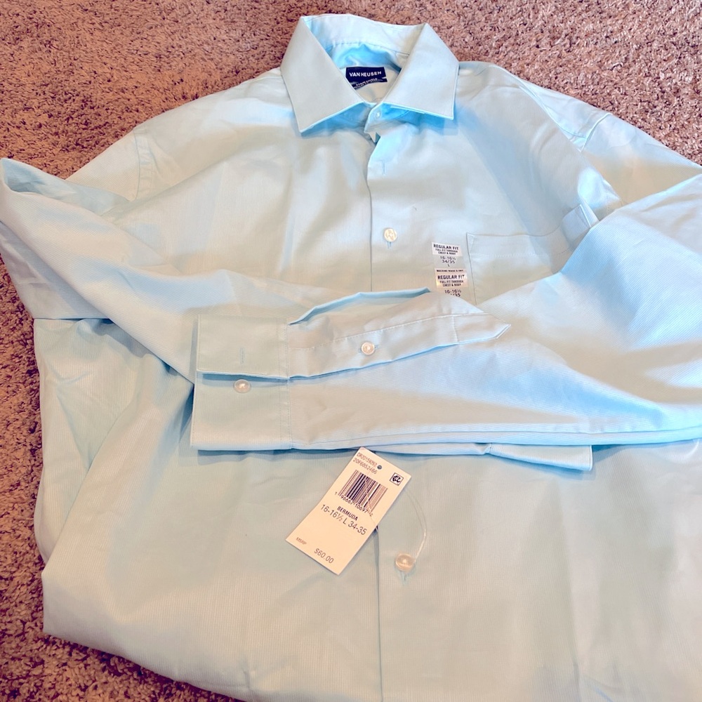 NWT Van Heusen dress shirt, worth $60